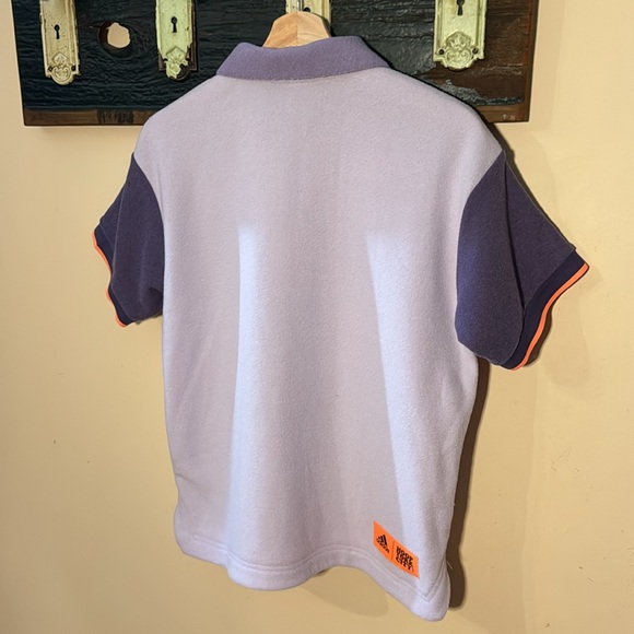 Adidas Purple Hoop York City Shooting Shirt Size Small - Picture 7 of 16